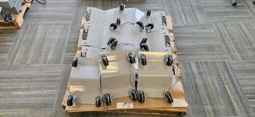 Lot of Assorted Pittsburgh 1500 lb Cap. Vehicle Dollys