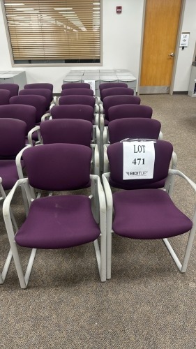Lot (12) Haworth Side Chairs