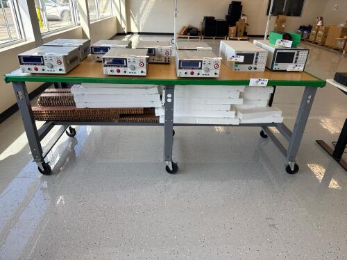 Mobile Work Station 71&rdquo; x 35&rdquo; x 36