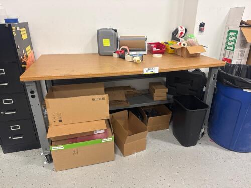 Work station table