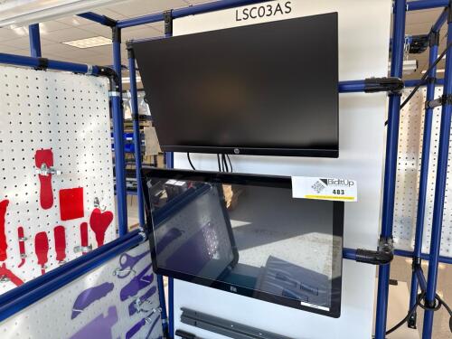(2) Assorted Monitors