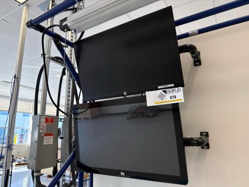 (2) Assorted Monitors