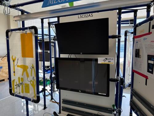 (2) Assorted Monitors