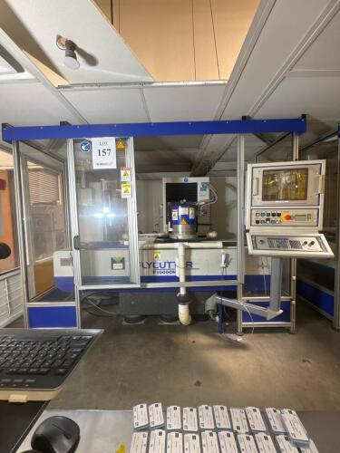 Kugler F1000CNC Flycutting Machine, CNC, 1,500 RPM, 14" Faceplate, 2005, Serial PL25310027/39059/05
