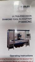 Kugler F1000CNC Flycutting Machine, CNC, 1,500 RPM, 14" Faceplate, 2005, Serial PL25310027/39059/05 - 16