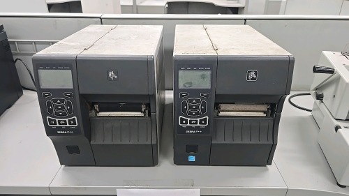 (2) Zebra #XT410 Label Printers