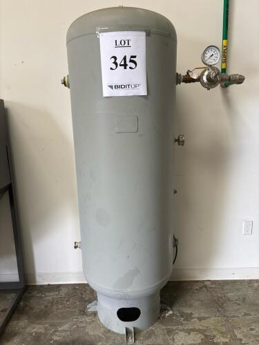 Samuel 240 Gal Vertical Pressure Vessel, 200 PSI MAWP, 2022, ASME Certified, Serial 1042102