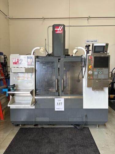 Haas VF-2 CNC Vertical Machining Center, 20 ATC, Haas Rotary 4th Axis, 20 HP, 2010, Cognex Vision