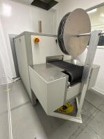 Industrial Tunnel Kiln Conveyor Furnace, 20" Belt, Touchscreen Controls, Exhaust Hood, Reel Holder - 4