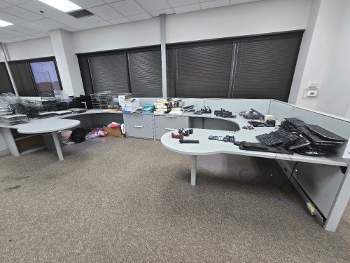 Contents of Cubicle - Assorted Computer Accessories, Stationary, Organizers, etc.