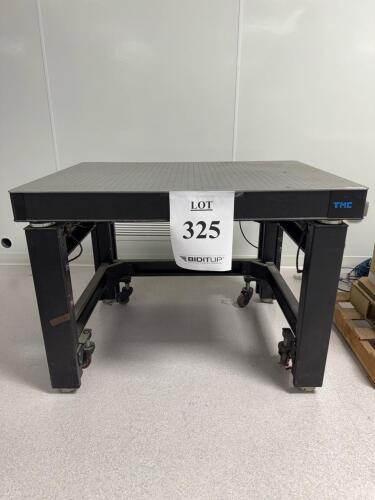TMC CleanBench 63-500 Series Vibration Isolation Table, 48" x 36" x 4", Stainless Top, 500 lb