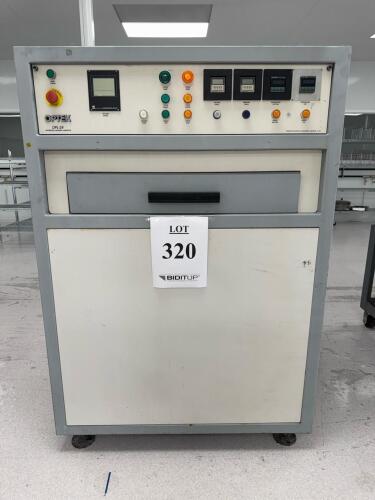 OPTEK DPL-24 Differential Pressure Laminator, 24"x24" Plates, 220V 3PH, Vacuum, Lot 320