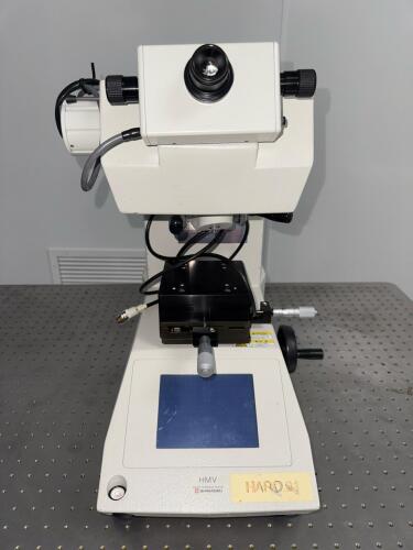 Shimadzu HMV-2 Micro Vickers Hardness Tester, Serial No. I63034300924, 9.807 mN to 19.61 N Load Range