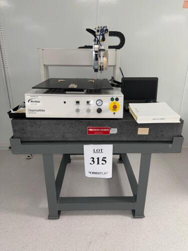 Nordson Asymtek DispenseMate D-595 Automated Fluid Dispensing System with Vision System and Accessories