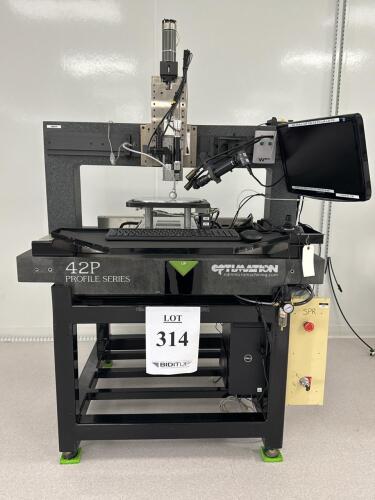 Optimation 42P Profile Series CMM/AOI System with Pixelink Camera and Rotary Table