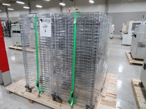 6 Metro PCB Printed Circuit Board Carts w/ Trays