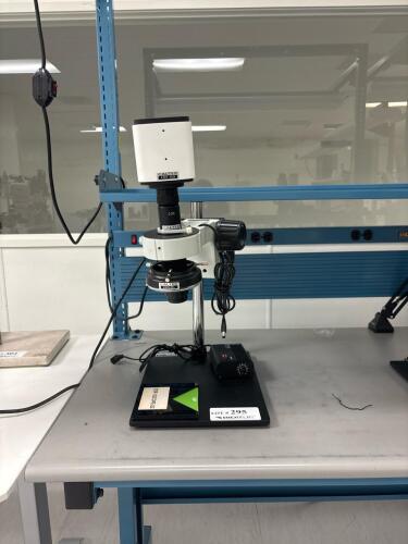 CALTEX HD-60 Digital Inspection Microscope with LX-100 Body and LED-RL Ring Light