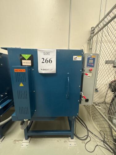 L&L Hercules EL2424-H-480-3P Front Load Kiln, 24x24x27", 9 cu ft, 15kW, Genesis Controller