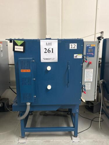 L&L Hercules EL2424-H-480-3P Front Load Kiln, 24x24x27", 9 cu ft, 15kW, Genesis Controller