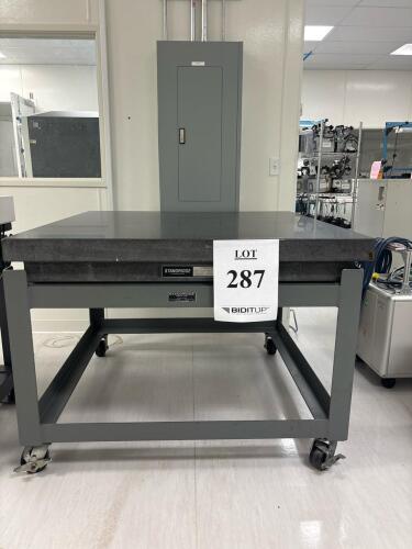 Standridge Granite Corp. Inspection Grade A Surface Plate with Stand, 48 x 48 x 6 inches