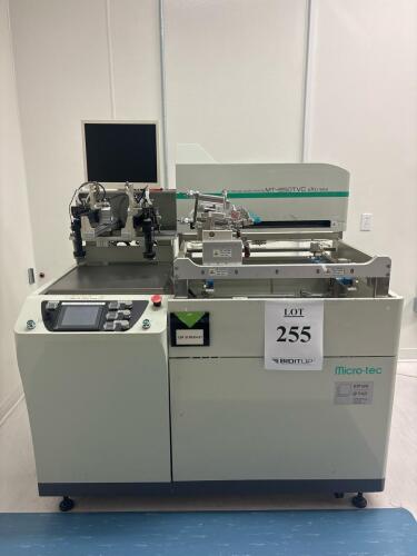 Micro-tec MT-650TVC eXtreme High Precision Screen Printer, 2018, Dual-Camera Alignment