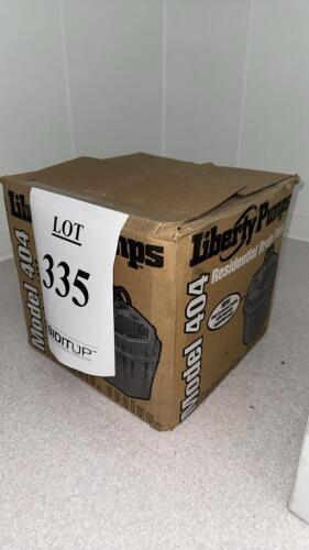 Liberty Pumps Model 404 Automatic Drain Pump 1/3 HP 115V, 40 GPM, 19' Max Lift,