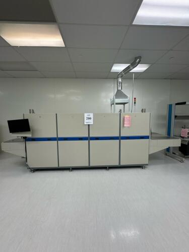 Hengli Eletek HSF5005-0503Z Industrial Drying Furnace, 25 kW, 500 mm Belt Width, Infrared Heating