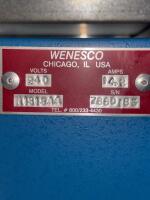 Wenesco H1515A Heated Platen Press, 15" x 15" Platen, 120V, 15.5A, UL Certified serial:7860/83 - 2