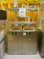 Semiconductor Wafer Hot Plate System, 2 Heating Stations, Automated Controls