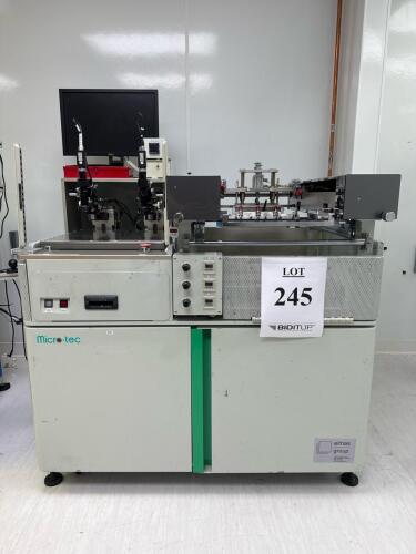 Micro-tec MT-550TVCU Semiconductor Wafer Prober, 6&rdquo;/8&rdquo; Wafer, Vacuum Chuck, Dual Camera, 2007, Japan