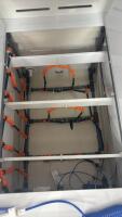 Golden Fab 29" Front Access Rinse Dryer, PVC-C FM4910, 120 VAC, 1 Phase, 50/60 Hz - 5