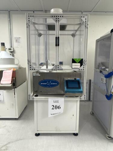 Brewer Science 300X Spin Coater, Touchscreen, 8" Wafer, 208-240V, Serial 2141189