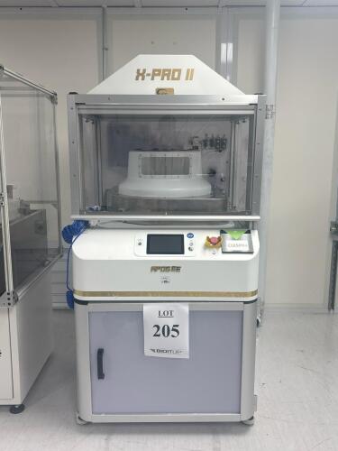 See X-PRO II Spin Coater/Developer, Model XPROII-2-NA-DE, 7" Touchscreen, 12,000 rpm Max Spin Speed