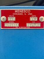 Wenesco H1515A Heated Platen Press, 15" x 15" Platen, 120V, 15.5A, UL Certified - 2