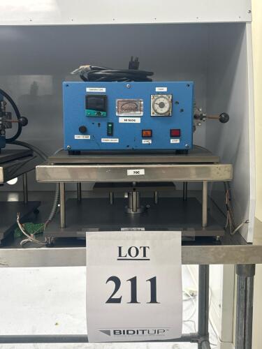 Wenesco H1515A Heated Platen Press, 15" x 15" Platen, 120V, 15.5A, UL Certified