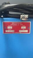 Wenesco H1515A Heated Platen Press, 15" x 15" Platen, 120V, 15.5A, UL Certified - 2