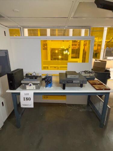 Calibration Lot: Standridge Granite Plates, Mitutoyo Gage Blocks, Thermo 2200 Hot Plate, Pulsafeeder Pump