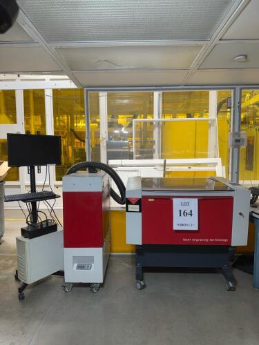 Trotec Speedy C60 CO₂ Laser Engraver, 75W, 24x12" Work Area, Includes Control PC & Filtration Unit