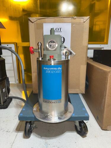 CTI-Cryogenics Cryo-Torr 8 High Vacuum Pump, 8" ASA Flange, Remanufactured, S/N 3248815441