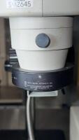 Nikon SMZ645 Stereo Zoom Microscope with 10x Eyepieces, Boom Stand, and Fiber Optic Illuminator - 6