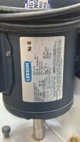 Chem-Tainer 100 Gal Mixing Tank System with Leeson 1/3 HP Mixer & Electromagnetic Dosing Pump - 4