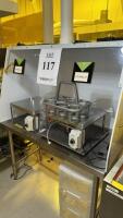 Stainless Steel Lab Chiller Plate, Electric Lift, Approx 14"x14", LIT-CHILL.02, S/N Z55022 - 3