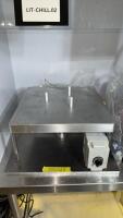 Stainless Steel Lab Chiller Plate, Electric Lift, Approx 14"x14", LIT-CHILL.02, S/N Z55022 - 4