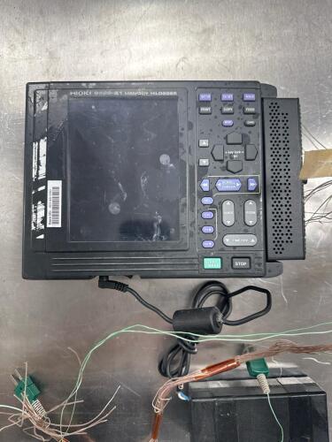 Hioki 8422-51 Memory HiLogger Data Logger, 30 Channels, 5.7in TFT LCD, 128MB, 2007, SN: 070934465