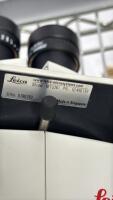 Leica MTU261 microscope inspection system with binocular head, ToupCam 4K camera, DCR III laser guide light & accessories - 8