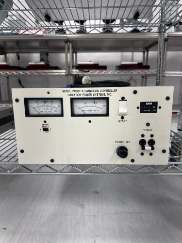 Radiation Power Systems 2110CP 1kW Illumination Controller, 120VAC Input, Analog Meters, S/N 6354