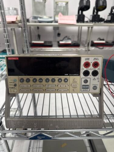 Keithley 2400 SourceMeter SMU, 1 Channel, &plusmn;200V/&plusmn;1A, GPIB & RS-232, Serial 0809486