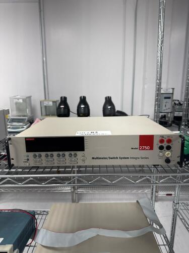 Keithley 2750 Multimeter/Switch System with 7708 40-Channel Thermocouple Card, GPIB/RS-232