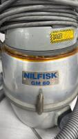 Nilfisk GM 80 Industrial Canister Vacuum Cleaner, 1100W, 110-120V, 2.25 Gal Dust Bag, 30 ft Cord - 2