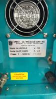 Crest Ultrasonics 4G-500-6 Ultrasonic Generator, 500W, 40kHz, 120V, Serial No. 0510G469 - 3